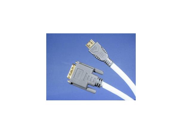 Supra kabel HDMI-DVI/H HD VIDEO FRHF 1M Halogenfri HDMI-DVI kabel 1M.